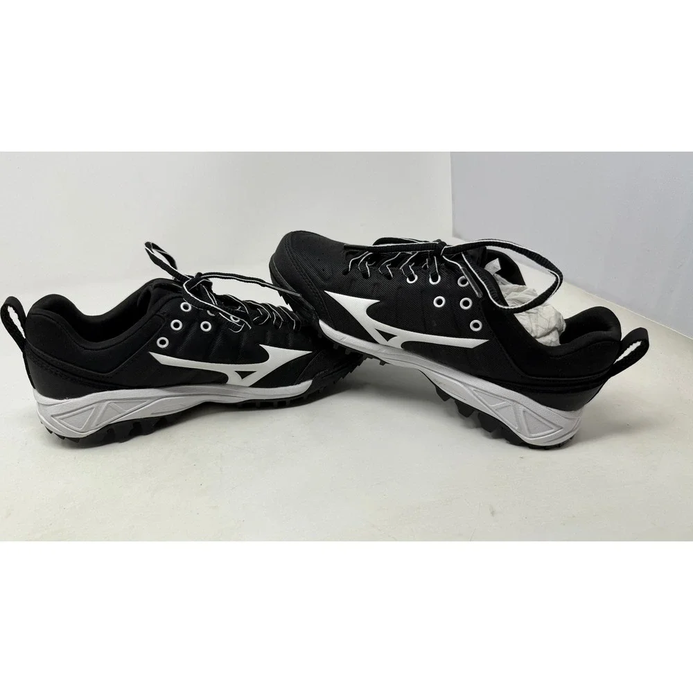 Mizuno Ambition 2 Low AS Softball Turf Shoes Black White Womens 5 320640.9010